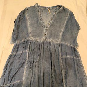 Free People Blue Dress